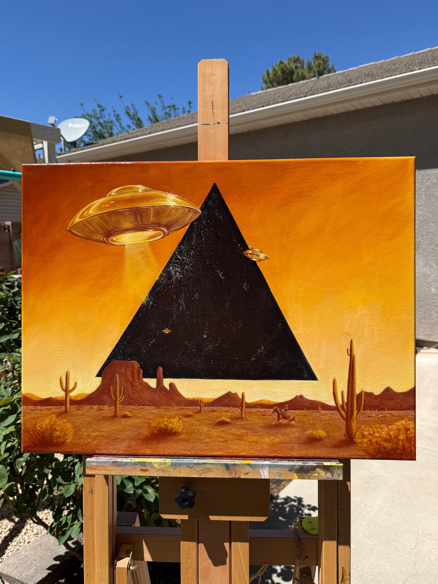 “Different Dimensions” Original Painting - 18x24 - Acrylic 2026